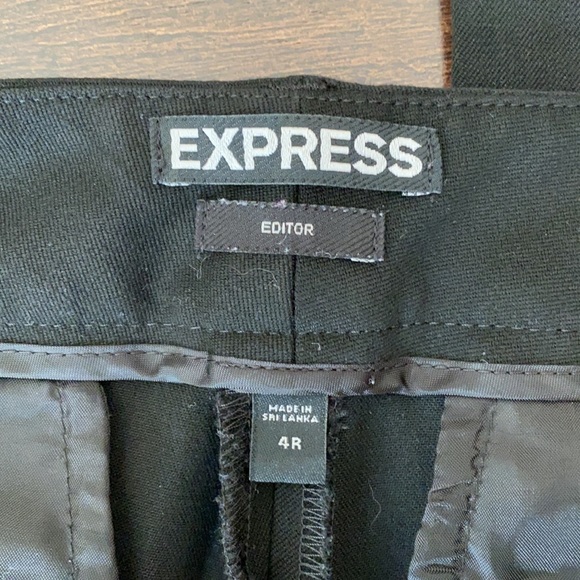 Express Black Dress Pants - Picture 2 of 3